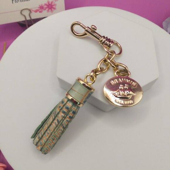 Brahmin Single Tassel Aquarelle color- FIRM PRICE - Picture 2 of 2